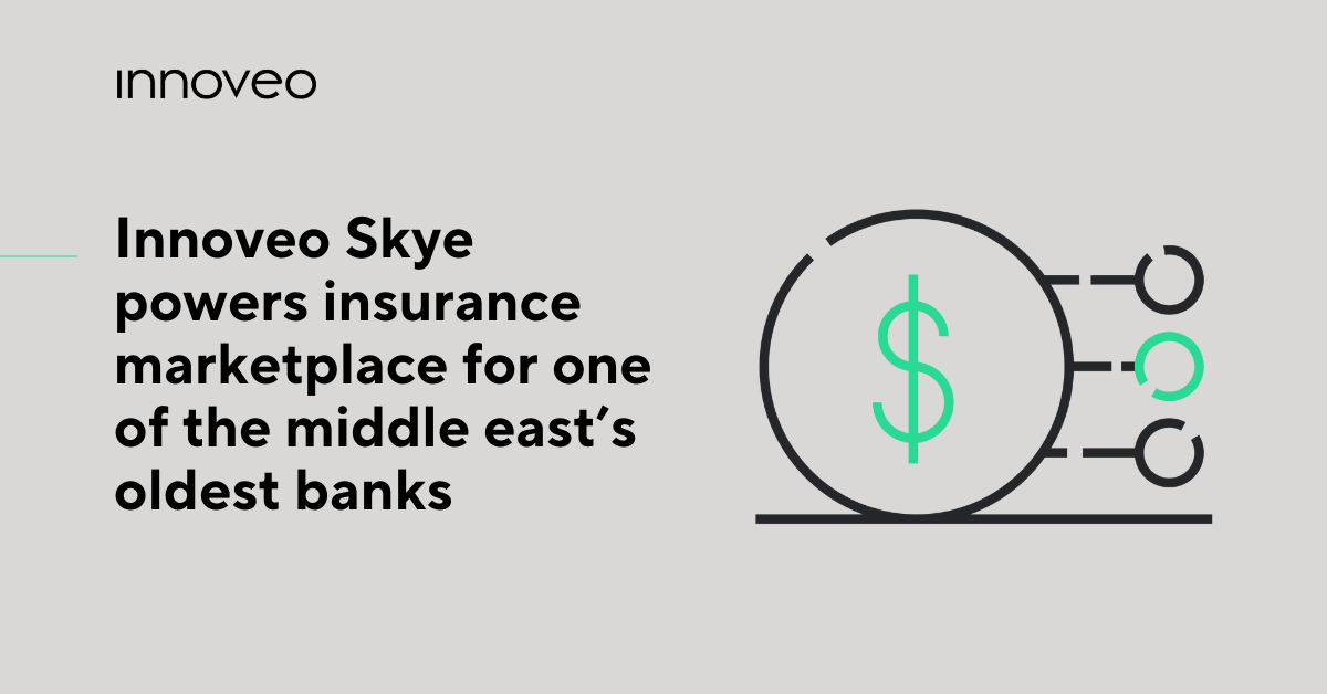 Innoveo Skye powers insurance marketplace for one of middle east's oldest banks no code