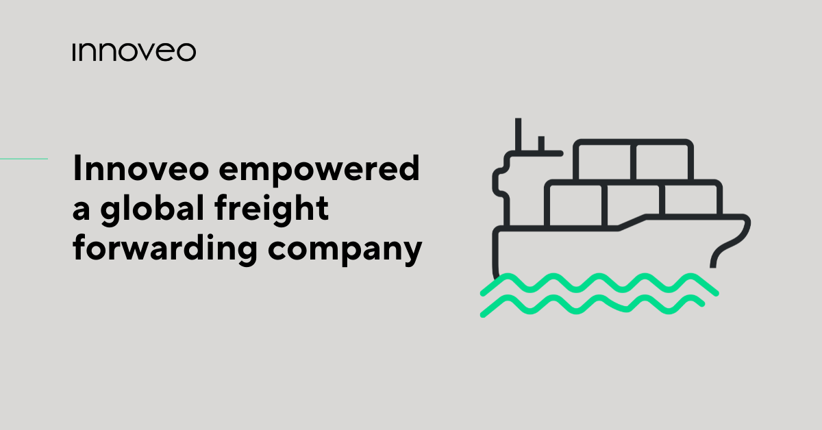 innoveo enables global freight forwarding company no code